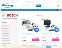 Tablet Screenshot of dremel-bosch.cz
